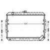 Image de Radiateur, Refroidissement Du Moteur Mt2066 Ava Quality Cooling Ava Quality Cooling Mt2066 Mitsubishi