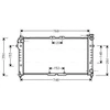 Image de Radiateur, Refroidissement Du Moteur Mz2027 Ava Quality Cooling Ava Quality Cooling Mz2027 Mazda