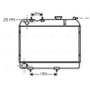 Image de Radiateur, Refroidissement Du Moteur Rt2006 Ava Quality Cooling Ava Quality Cooling Rt2006 Renault