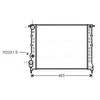 Image de Radiateur, Refroidissement Du Moteur Rt2118 Ava Quality Cooling Ava Quality Cooling Rt2118 Renault