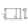 Image de Radiateur, Refroidissement Du Moteur Rt2209 Ava Quality Cooling Ava Quality Cooling Rt2209 Renault