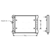 Image de Radiateur, Refroidissement Du Moteur St2023 Ava Quality Cooling Ava Quality Cooling St2023 Seat;Volkswagen