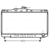 Image de Radiateur, Refroidissement Du Moteur To2099 Ava Quality Cooling Ava Quality Cooling To2099 Toyota