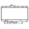 Image de Radiateur, Refroidissement Du Moteur To2146 Ava Quality Cooling Ava Quality Cooling To2146 Toyota