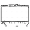 Image de Radiateur, Refroidissement Du Moteur To2227 Ava Quality Cooling Ava Quality Cooling To2227 Toyota