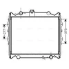 Image de Radiateur, Refroidissement Du Moteur To2248 Ava Quality Cooling Ava Quality Cooling To2248 Toyota