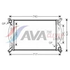 Image de Radiateur, Refroidissement Du Moteur Ai2203 Ava Quality Cooling Ava Quality Cooling Ai2203 Audi