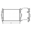Image de Radiateur, Refroidissement Du Moteur Rt2307 Ava Quality Cooling Ava Quality Cooling Rt2307 Renault