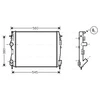Image de Radiateur, Refroidissement Du Moteur Rt2309 Ava Quality Cooling Ava Quality Cooling Rt2309 Nissan;Renault