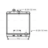Image de Radiateur, Refroidissement Du Moteur Hd2121 Ava Quality Cooling Ava Quality Cooling Hd2121 Honda