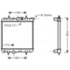 Image de Radiateur, Refroidissement Du Moteur Pe2243 Ava Quality Cooling Ava Quality Cooling Pe2243 Peugeot