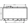 Image de Radiateur, Refroidissement Du Moteur Mz2168 Ava Quality Cooling Ava Quality Cooling Mz2168 Mazda