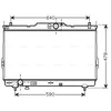 Image de Radiateur, Refroidissement Du Moteur Hy2113 Ava Quality Cooling Ava Quality Cooling Hy2113 Hyundai