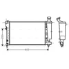 Image de Radiateur, Refroidissement Du Moteur Pea2262 Ava Quality Cooling Ava Quality Cooling Pea2262 Peugeot