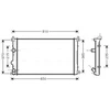 Image de Radiateur, Refroidissement Du Moteur Rta2322 Ava Quality Cooling Ava Quality Cooling Rta2322 Nissan;Opel;Renault