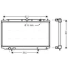 Image de Radiateur, Refroidissement Du Moteur Vo2124 Ava Quality Cooling Ava Quality Cooling Vo2124 Volvo