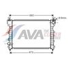 Image de Radiateur, Refroidissement Du Moteur Au2174 Ava Quality Cooling Ava Quality Cooling Au2174 Land Rover