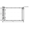 Image de Radiateur, Refroidissement Du Moteur To2343 Ava Quality Cooling Ava Quality Cooling To2343 Lexus