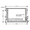Image de Radiateur, Refroidissement Du Moteur Au2184 Ava Quality Cooling Ava Quality Cooling Au2184 Land Rover