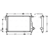 Image de Radiateur, Refroidissement Du Moteur Dw2075 Ava Quality Cooling Ava Quality Cooling Dw2075 Chevrolet;Daewoo