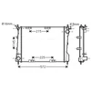 Image de Radiateur, Refroidissement Du Moteur Rt2372 Ava Quality Cooling Ava Quality Cooling Rt2372 Renault