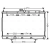 Image de Radiateur, Refroidissement Du Moteur Mt2183 Ava Quality Cooling Ava Quality Cooling Mt2183 Mitsubishi