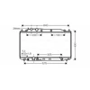 Image de Radiateur, Refroidissement Du Moteur Hd2192 Ava Quality Cooling Ava Quality Cooling Hd2192 Honda