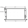 Image de Radiateur, Refroidissement Du Moteur To2399 Ava Quality Cooling Ava Quality Cooling To2399 Toyota