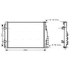 Image de Radiateur, Refroidissement Du Moteur Rt2387 Ava Quality Cooling Ava Quality Cooling Rt2387 Renault