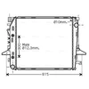 Image de Radiateur, Refroidissement Du Moteur Au2198 Ava Quality Cooling Ava Quality Cooling Au2198 Land Rover