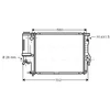 Image de Radiateur, Refroidissement Du Moteur Bwa2186 Ava Quality Cooling Ava Quality Cooling Bwa2186 Bmw