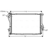 Image de Radiateur, Refroidissement Du Moteur Bwa2233 Ava Quality Cooling Ava Quality Cooling Bwa2233 Alpina;Bmw