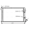 Image de Radiateur, Refroidissement Du Moteur Cna2071 Ava Quality Cooling Ava Quality Cooling Cna2071 Citroen