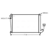 Image de Radiateur, Refroidissement Du Moteur Cna2105 Ava Quality Cooling Ava Quality Cooling Cna2105 Peugeot