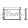 Image de Radiateur, Refroidissement Du Moteur Fda2324 Ava Quality Cooling Ava Quality Cooling Fda2324 Ford;Mazda