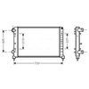 Image de Radiateur, Refroidissement Du Moteur Fta2261 Ava Quality Cooling Ava Quality Cooling Fta2261 Fiat