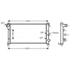 Image de Radiateur, Refroidissement Du Moteur Fta2292 Ava Quality Cooling Ava Quality Cooling Fta2292 Fiat