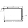 Image de Radiateur, Refroidissement Du Moteur Hya2049 Ava Quality Cooling Ava Quality Cooling Hya2049 Hyundai