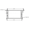 Image de Radiateur, Refroidissement Du Moteur Ola2183 Ava Quality Cooling Ava Quality Cooling Ola2183 Opel;Vauxhall