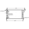 Image de Radiateur, Refroidissement Du Moteur Ola2184 Ava Quality Cooling Ava Quality Cooling Ola2184 Opel;Vauxhall
