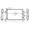Image de Radiateur, Refroidissement Du Moteur Ola2294 Ava Quality Cooling Ava Quality Cooling Ola2294 Opel;Vauxhall