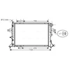 Image de Radiateur, Refroidissement Du Moteur Ola2329 Ava Quality Cooling Ava Quality Cooling Ola2329 Opel;Vauxhall