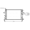 Image de Radiateur, Refroidissement Du Moteur Ola2362 Ava Quality Cooling Ava Quality Cooling Ola2362 Opel;Vauxhall