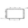 Image de Radiateur, Refroidissement Du Moteur Pea2146 Ava Quality Cooling Ava Quality Cooling Pea2146 Citroen;Fiat;Peugeot