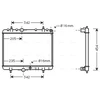 Image de Radiateur, Refroidissement Du Moteur Pea2241 Ava Quality Cooling Ava Quality Cooling Pea2241 Citroen;Peugeot