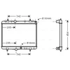 Image de Radiateur, Refroidissement Du Moteur Pea2249 Ava Quality Cooling Ava Quality Cooling Pea2249 Citroen;Peugeot