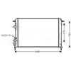 Image de Radiateur, Refroidissement Du Moteur Rta2241 Ava Quality Cooling Ava Quality Cooling Rta2241 Renault