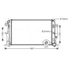 Image de Radiateur, Refroidissement Du Moteur Ms2446 Ava Quality Cooling Ava Quality Cooling Ms2446 Mercedes-Benz;Volkswagen