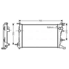 Image de Radiateur, Refroidissement Du Moteur Rt2410 Ava Quality Cooling Ava Quality Cooling Rt2410 Renault