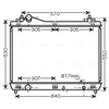 Image de Radiateur, Refroidissement Du Moteur Sz2100 Ava Quality Cooling Ava Quality Cooling Sz2100 Suzuki